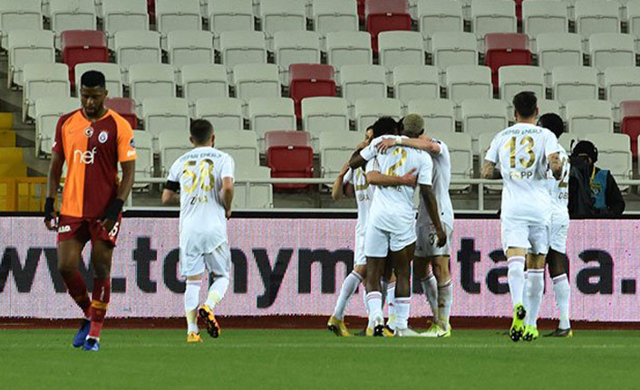 Galatasaray deplasmanda mağlup!