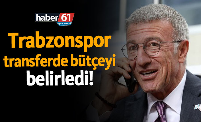 Başkan Ağaoğlu açıkladı! Trabzonspor transferde bütçeyi belirledi!