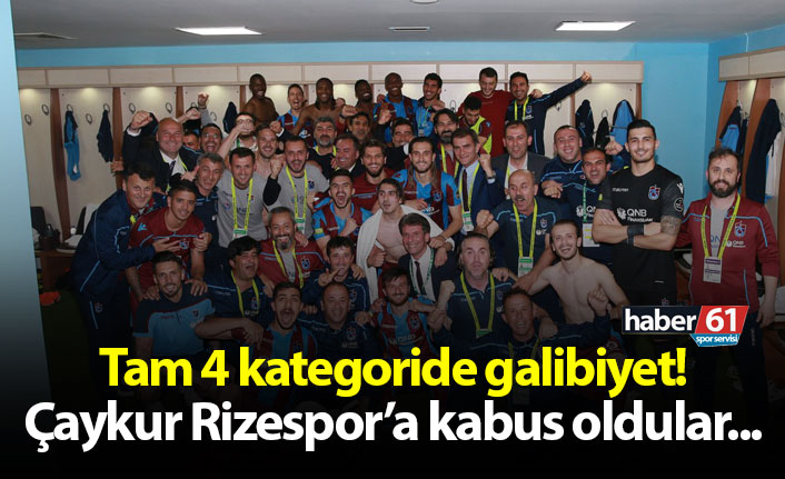 Çaykur Rizespor'a kabus oldular...
