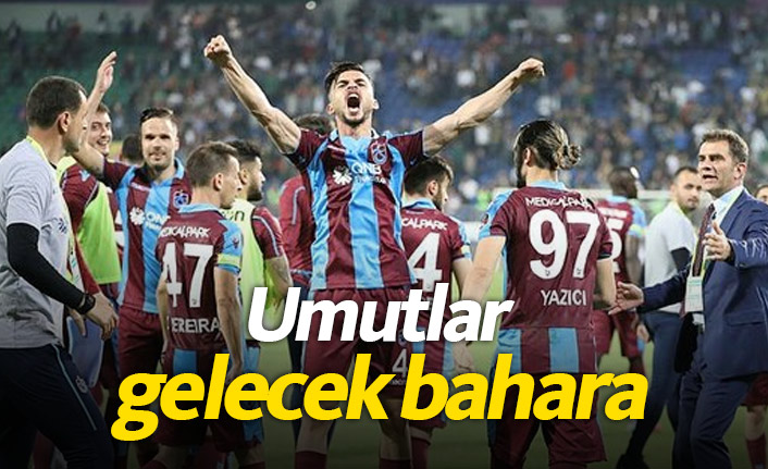 Trabzonspor gelecek için umut verdi