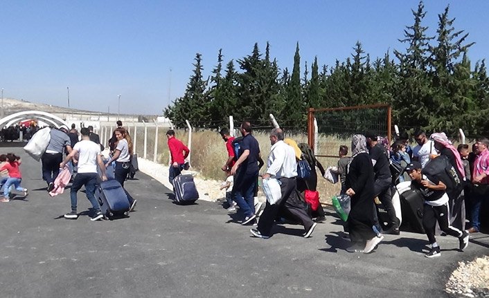 Suriyeliler bayram için ülkelerine gitti