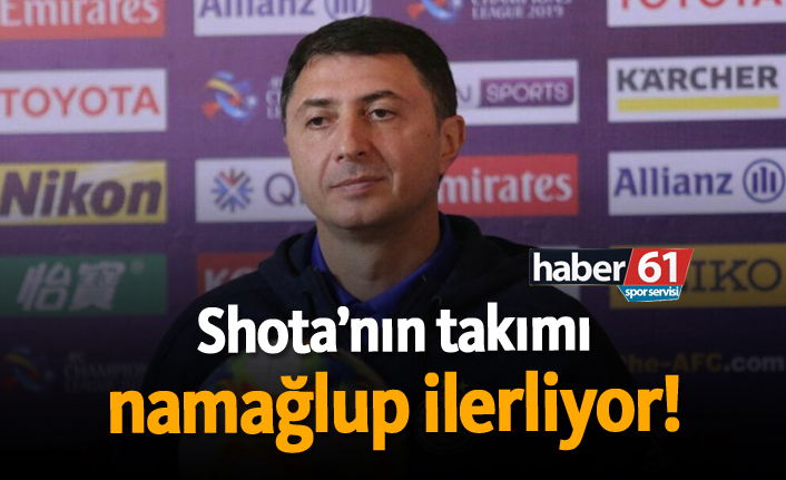 Shota'nın takımı namağlup ileliyor!