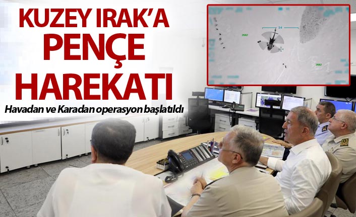 Kuzey Irak'taki teröristlere operasyon! - Pençe harekatı