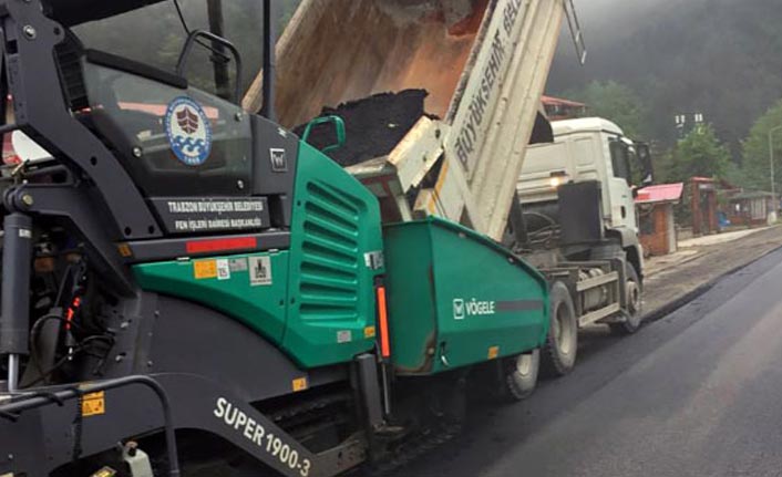 Trabzon'da yol seferberliği