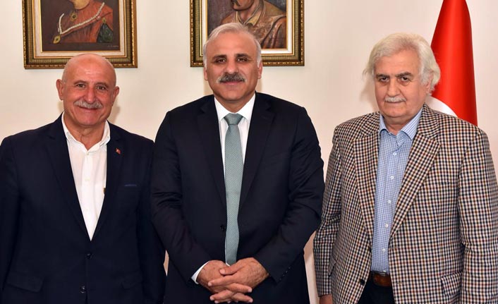 Avrasya Pazarı esnafının yer sıkıntısı - Başkan Zorluoğlu ile görüştüler