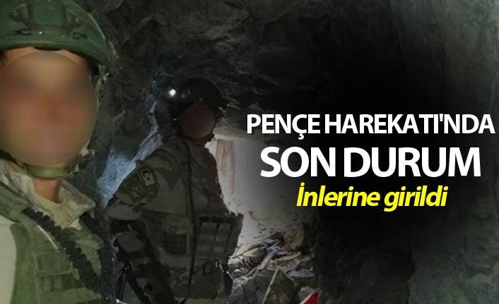 Pençe Harekatı'nda son durum: İnlerine girildi