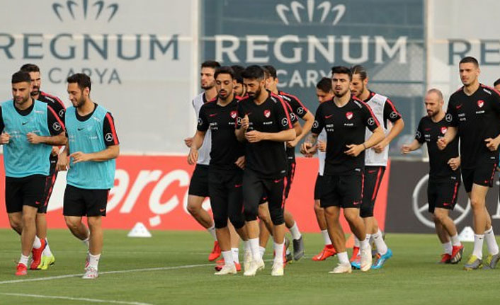 A Milli Takımda hazırlıklar sürüyor