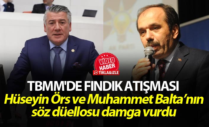 TBMM'de Fındık atışması - Hüseyin Örs ve Muhammet Balta...