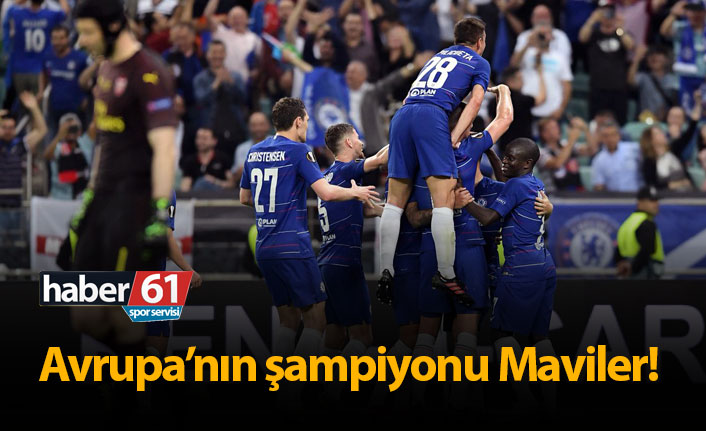 Avrupa'nın şampiyonu Maviler!