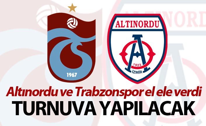 Altınordu ve Trabzonspor el ele verdi - Turnuva yapılacak
