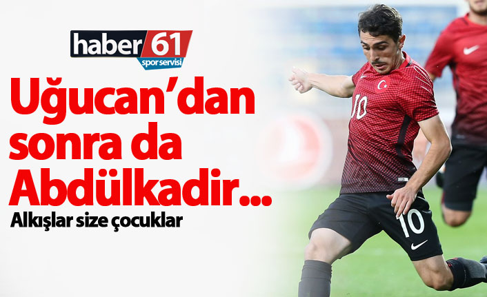Abdülkadir Ömür ilk kez Milli Takım'da sahada!