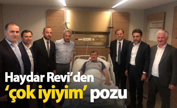 Hayda Revi’den ‘çok iyiyim’ pozu