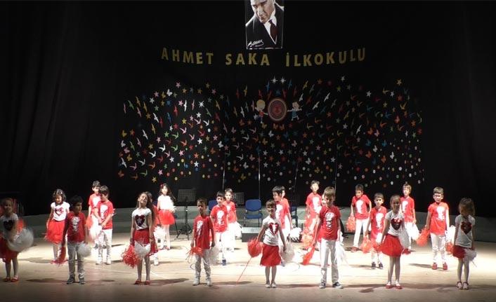 Ahmet Saka İlkokulu göz doldurdu…