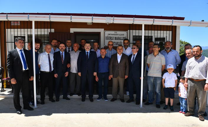 Uğurlu muhtarlık binası hizmete açıldı