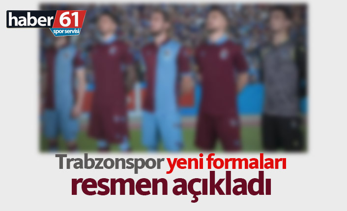 Trabzonspor yeni sezon formalarını böyle duyurdu