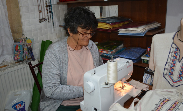 Hastalığını yöresel ürünler dikerek yendi