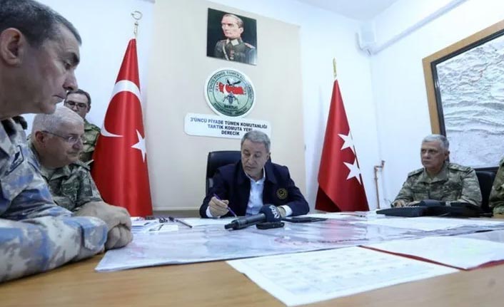 Bakan Akar açıkladı - 64 terörist etkisiz hale getirildi