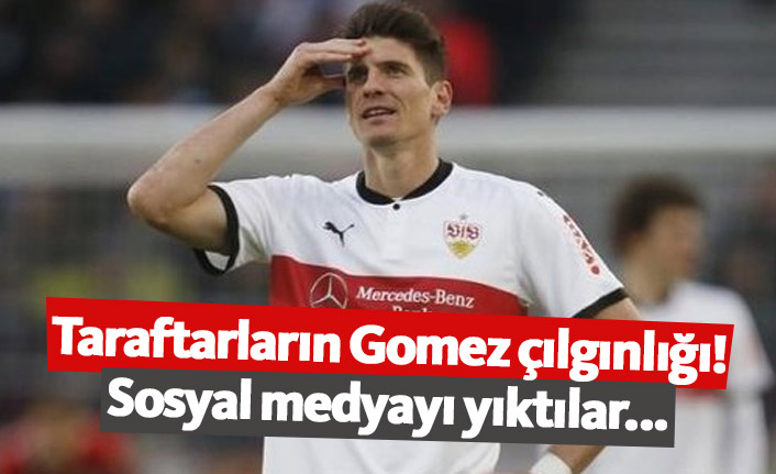 Trabzonsporlu taraftarların Gomez çılgınlığı