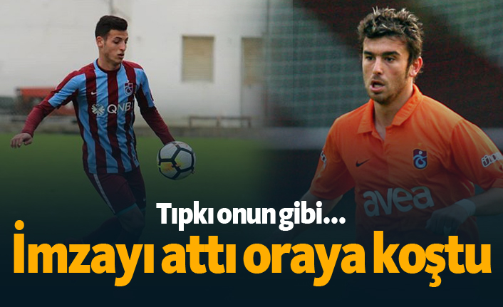 İmzayı attı oraya koştu