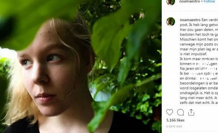 Dünya onu konuşuyor! 17 yaşında ötenazi