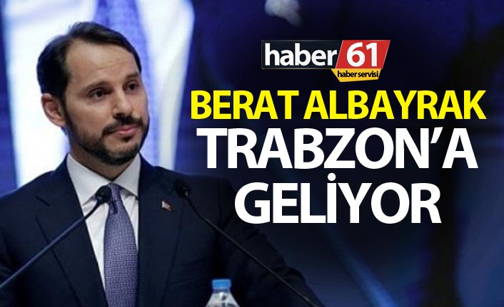 Berat Albayrak Trabzon'a geliyor