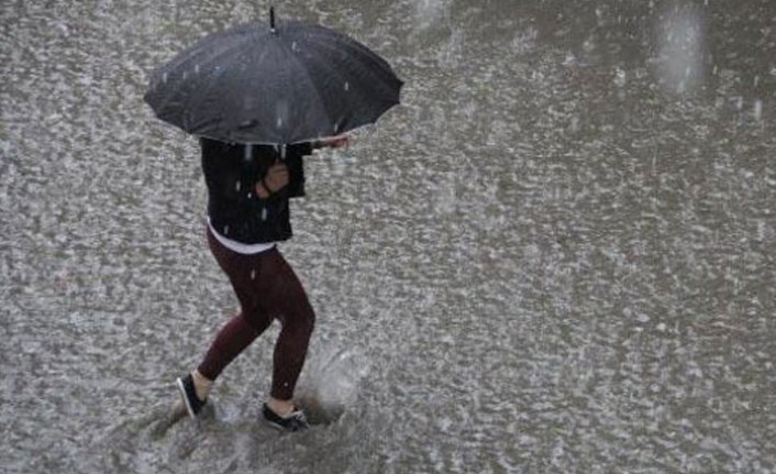Sinop için "sağanak ve dolu uyarısı"
