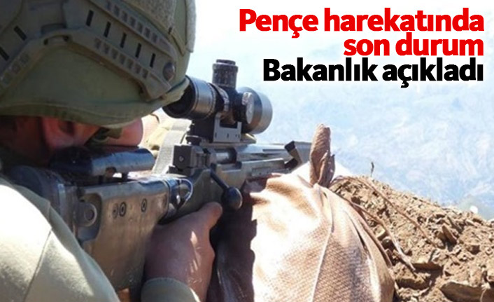 Pençe harekatında son durum