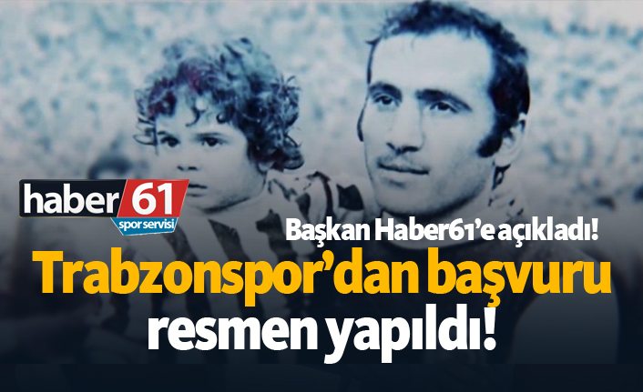 Trabzonspor'dan 'Dozer Cemil' başvurusu!