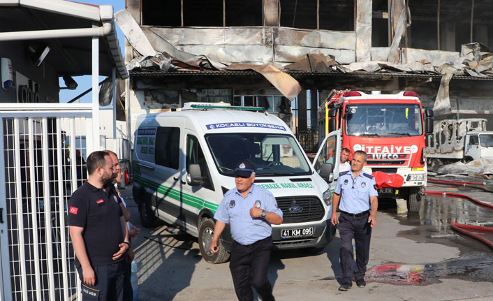 Feci yangında 4 işçinin cesedine ulaşıldı