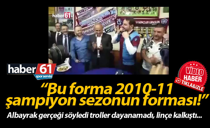 Albayrak: Bu forma şampiyon sezonun forması!