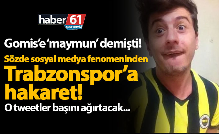 Sözde sosyal medya fenomeni Hakan Hepcan'dan Trabzonspor'a hakaret!