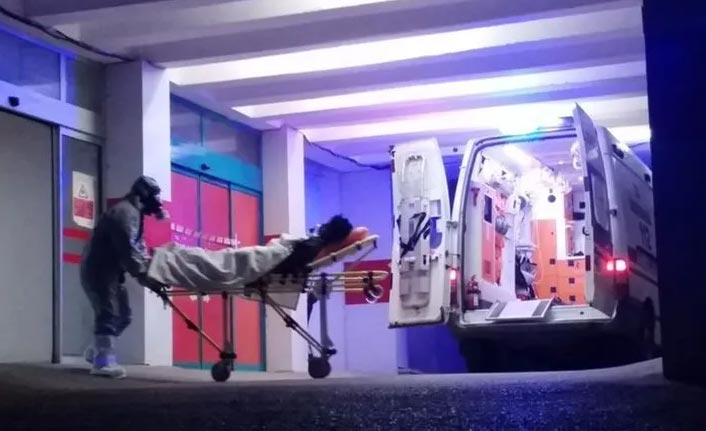 Kurdalıktan sızan gaz 2 kişiyi zehirledi