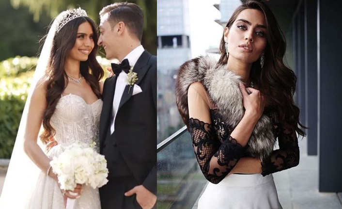 2014 Türkiye Güzeli Amine Gülşe nikah sonrası...