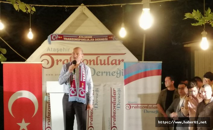 Bakan Soylu Trabzonlularla Ataşehir'de bir araya geldi