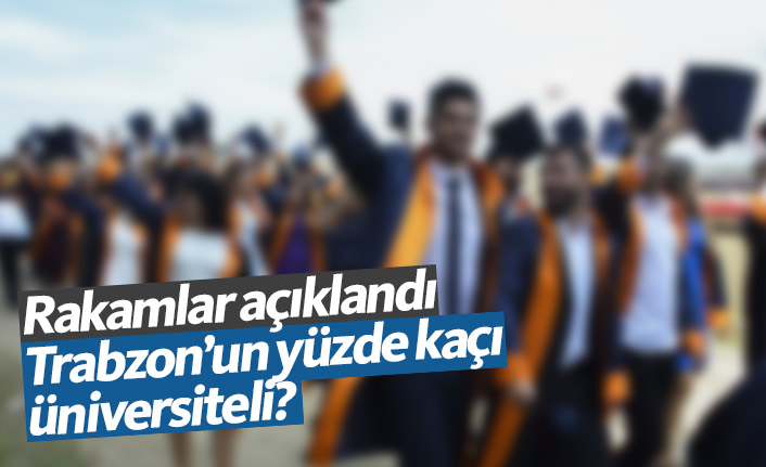 Trabzon’da Üniversiteli Oranı Açıklandı: Nüfusun Yüzde 8’i Öğrenci