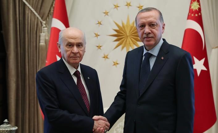 Cumhurbaşkanı Erdoğan, Bahçeli ile görüşecek