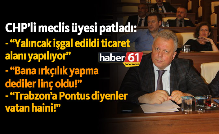 CHPli meclis üyesi patladı: "Yalıncak işgal edildi ticaret alanı yapılıyor!"