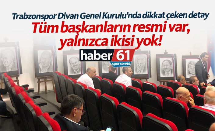 Trabzonspor Divan Kurulu'nda dikkat çeken detay!