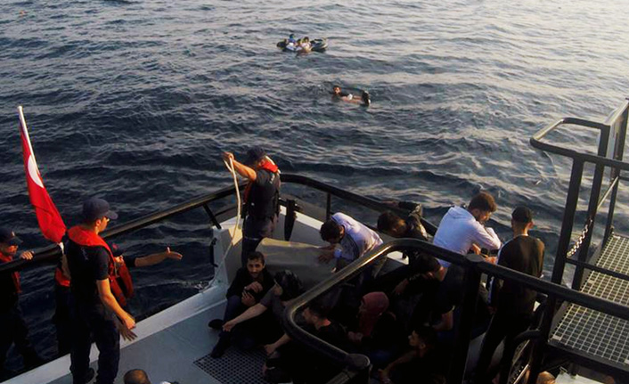 Muğla'da göçmen teknesi battı!