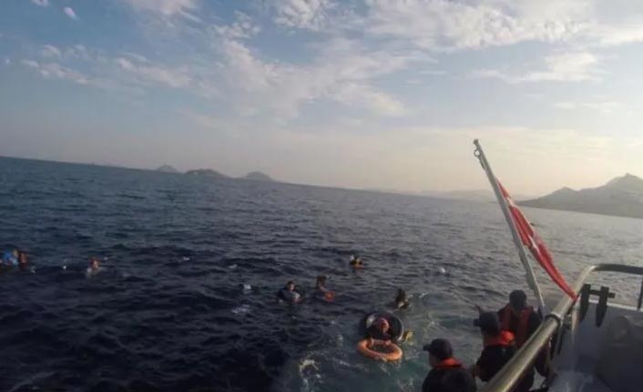 Göçmenleri taşıyan tekne battı - 17 Haziran 2019