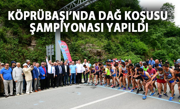 Köprübaşı'nda Dağ Koşusu Şampiyonası yapıldı