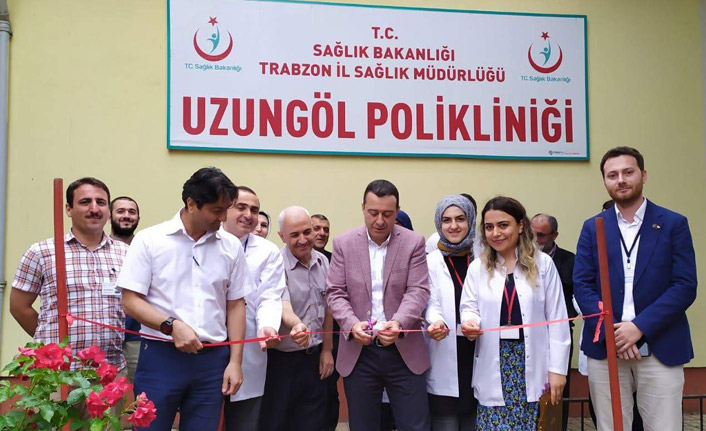 Uzungöl'e turistler için semt polikliniği