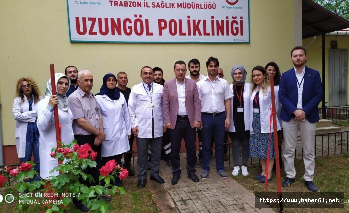Uzungöl'e turistler için poliklinik!