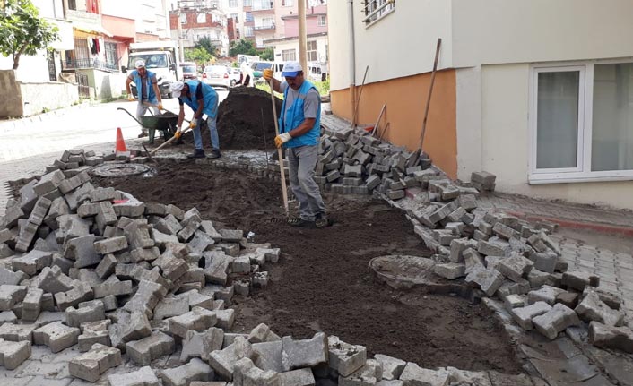 Ünye Belediyesi çalışmaları sürdürüyor