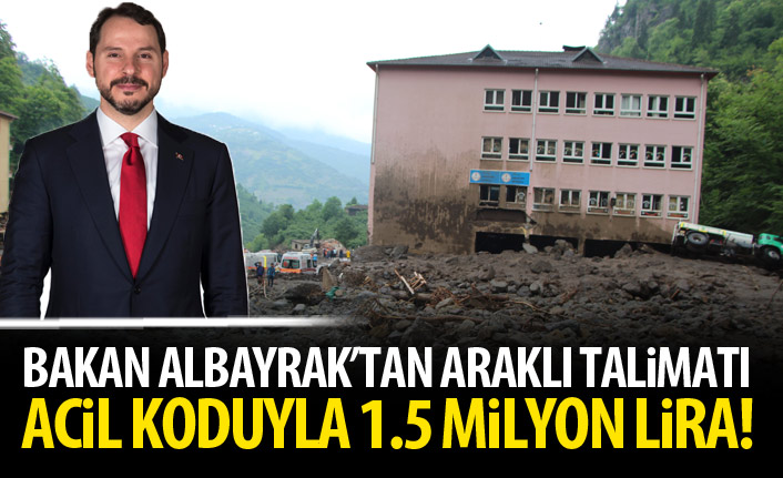 Bakan Albayrak Araklı için talimat verdi: Yaraları sarın!