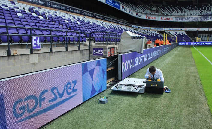 2022 Dünya Kupası'nın LED ekranları Amasya'dan