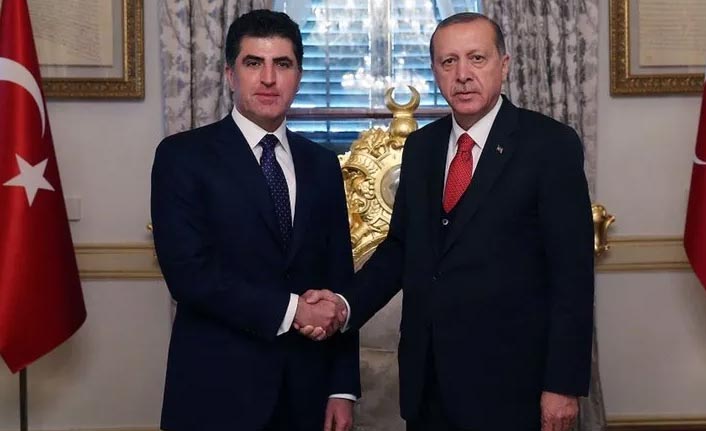 Barzani Cumhurbaşkanı Erdoğan ile görüşecek