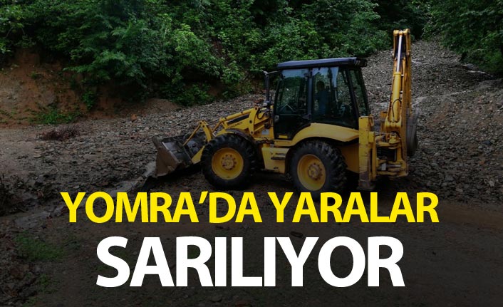 Yomra'da yaralar sarılıyor
