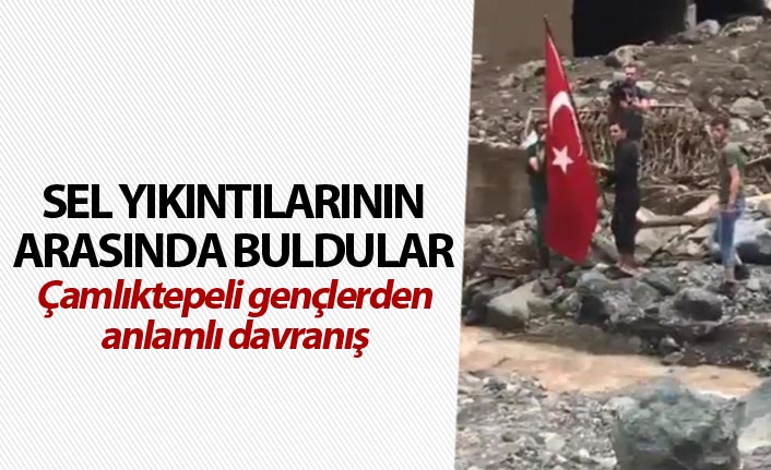 Çamlıktepeli gençlerden anlamlı davranış