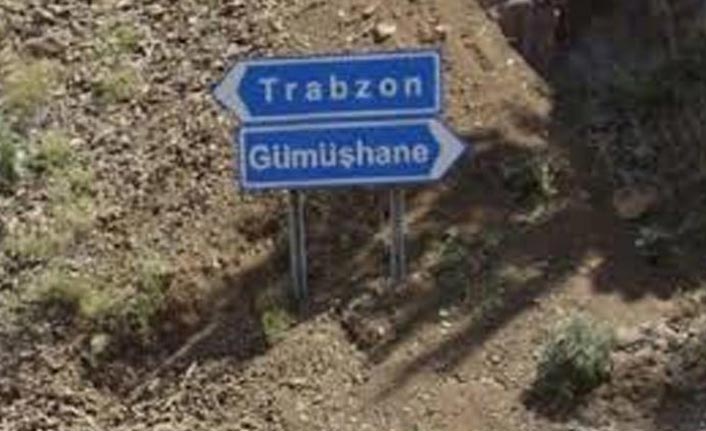 Trabzon Gümüşhane yolu için uyarı